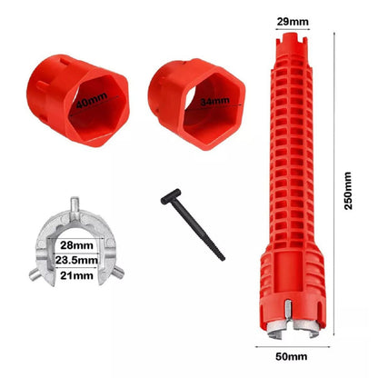 LLAVE 8 EN 1 PARA GRIFERIA