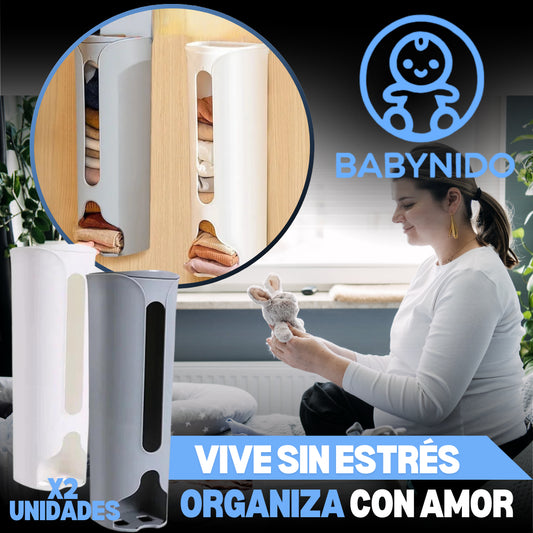 ORGANIZADOR ROPA BEBE X 2 UNIDADES