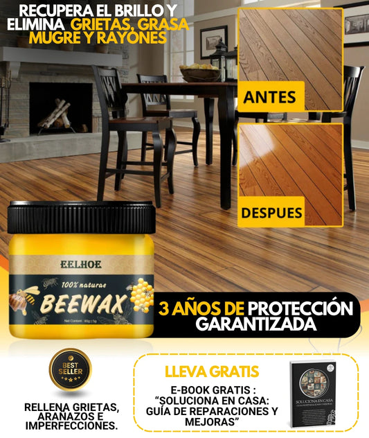 Beewax™-Revitaliza la madera con una sola pasada